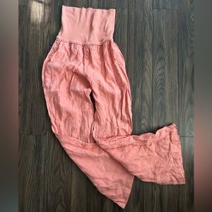 Elevenses linen pants xs from Anthropologie